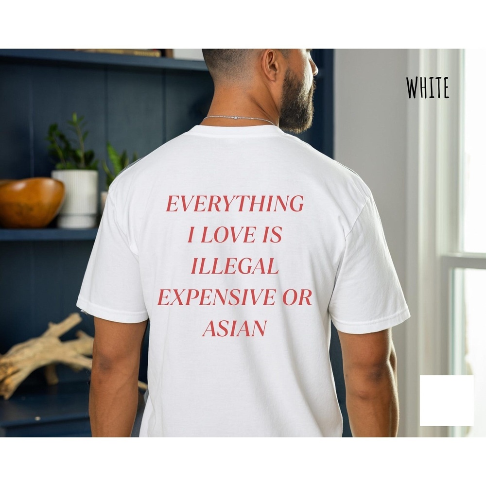 Everything I Love Is Expensive Illegal Or Asian Shirt